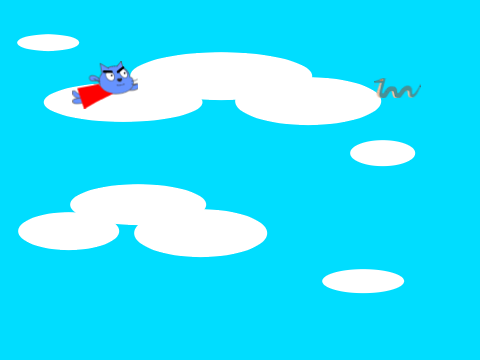Cat Flying１