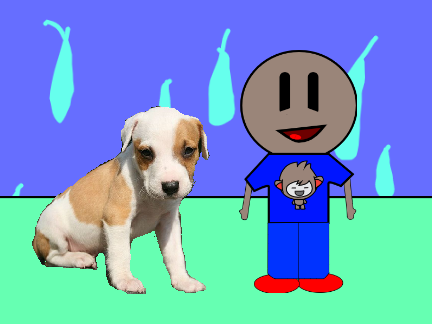 He is happy now =D