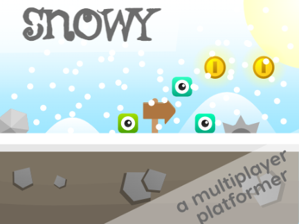 ☁ SNOWY - A multiplayer scrolling platformer (DEMO)