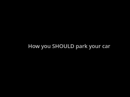 (Attempted) Animation || How to park a car