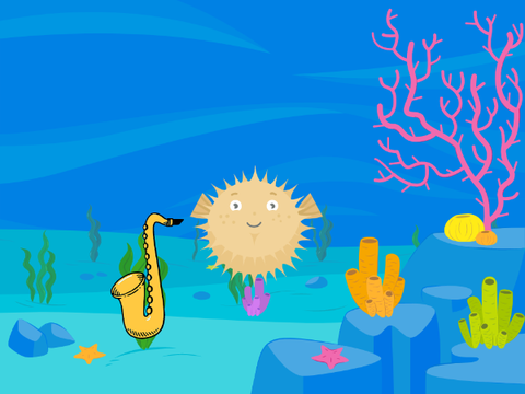 Music by a Pufferfish!