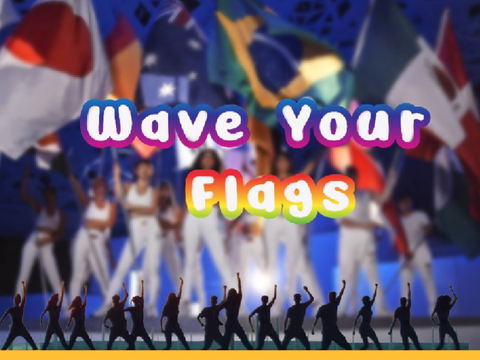 Now united: Wave your flag
