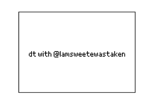 ⇢ ﾞ dt w/lucy [ @lamsweetewastaken ] :] ⭑٪⭒ 