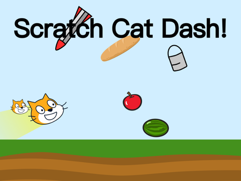 .:||Scratch Cat Dash!||:.#all #games