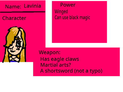 Why the hair has highlights I actually don't know- here's Lav for you