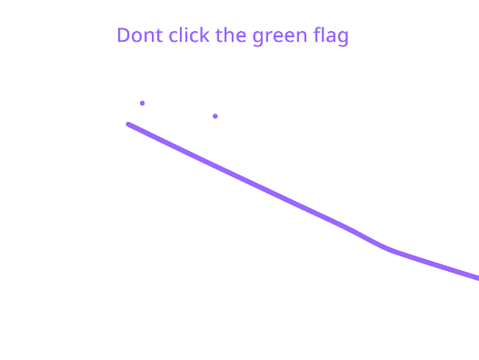 dont press the green flag
