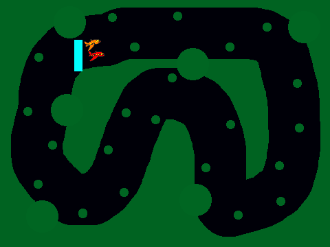 Racing game