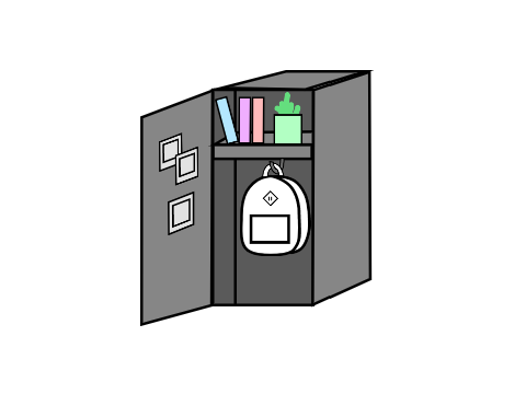 Locker Decor! (Unfinished)