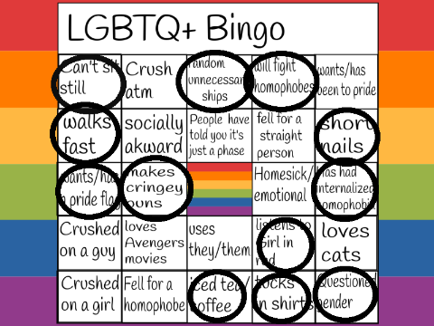 LGBTQ+bingo remix