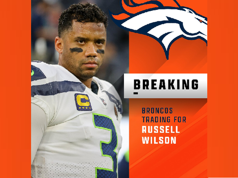 BREAKING: Russell Wilson traded to Broncos
