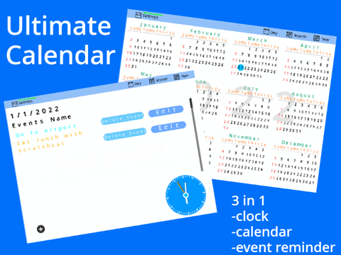 Ultimate calendar v.1.0 (W.I.P) #trending #all