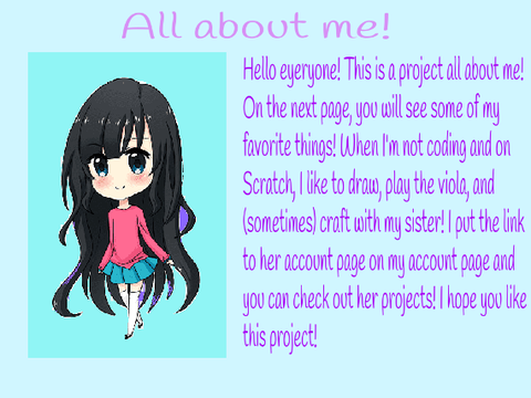 All About Me!