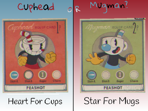 Cuphead Or Mugman? I picked Mugs ^^
