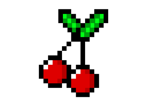 Cherry pixel art