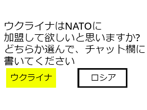【拡散希望】ウクライナをめぐる問題のアンケート