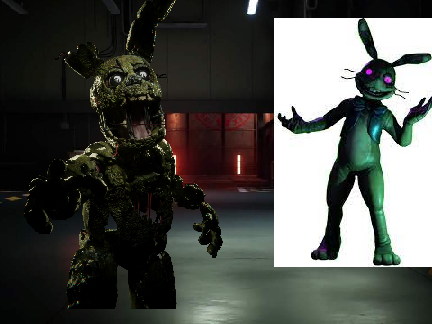 If Springtrap met Glitchtrap