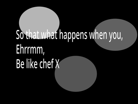 Chef X #Animations