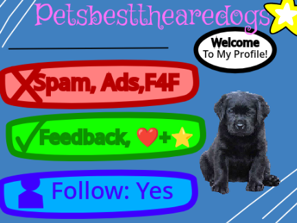 Petsbestthearedogs's Profile Banner