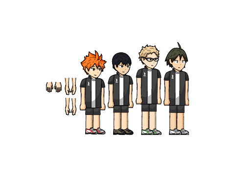 some more haikyu characters