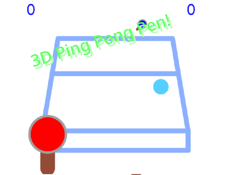 3d ping pong pen!