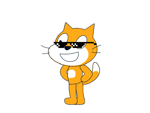 Scratch Cat does the Cha Cha Slide