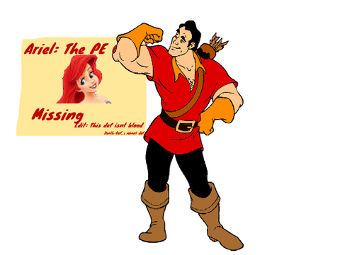 Ariel failed her own PE class