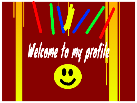 Welcome to my profile