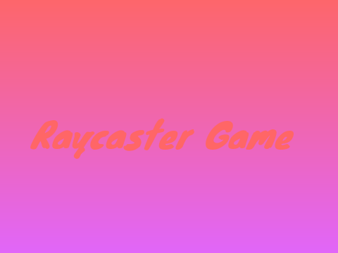 Raycaster Game