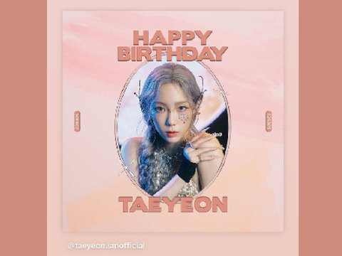 Taeyeon birthday
