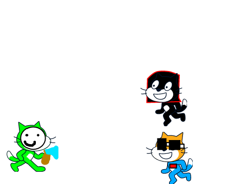 scratch cat but..