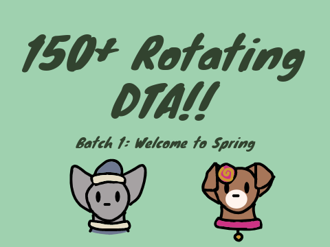 150+ Rotating DTA