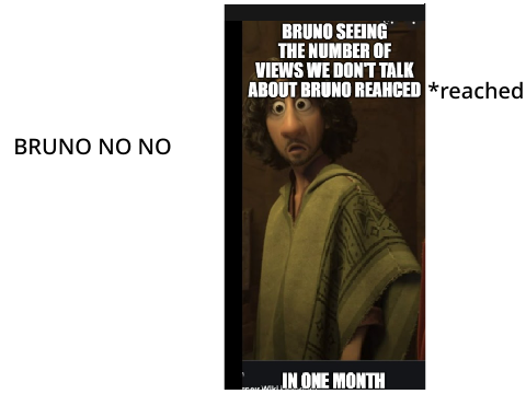 dedicating memes to encanto characters