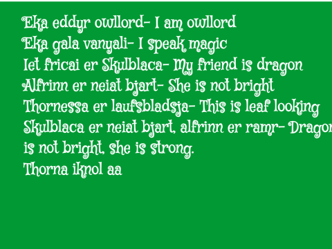 Ancient language Phrases