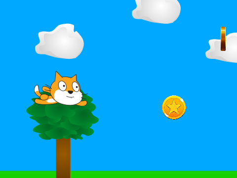 flying cat