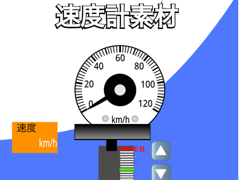 速度計素材