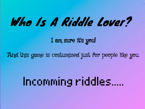 Riddles