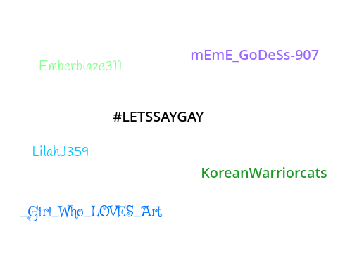 #LETSSAYGAY SIGN YOUR NAME!  remix remix