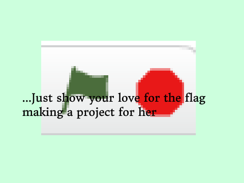 HELP THE FLAG