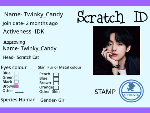 New Scratch ID!