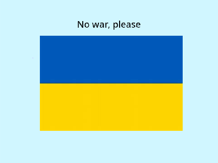 No war, please