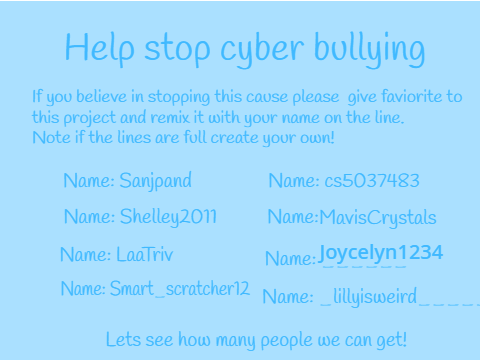 I will help stop cyber bullying remix remix