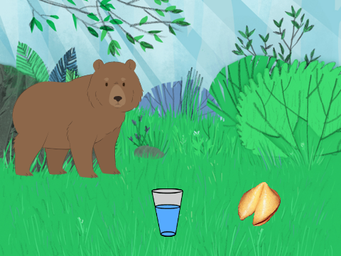 My pet bear!