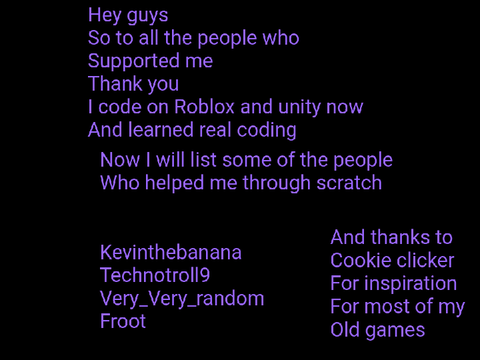 Hey guys I just wanted to say...
