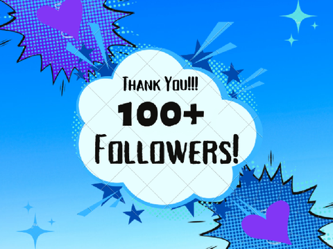 100+ followers tysm! What should I do? :D