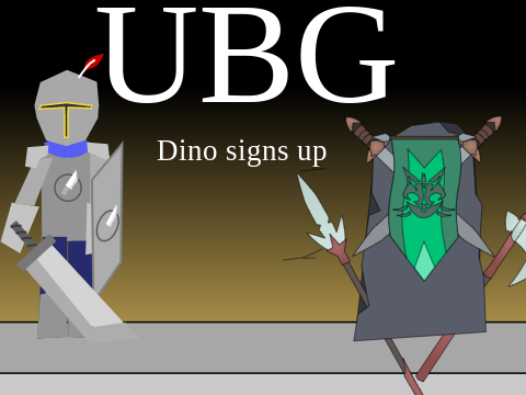Dinosaur signs up for UBG