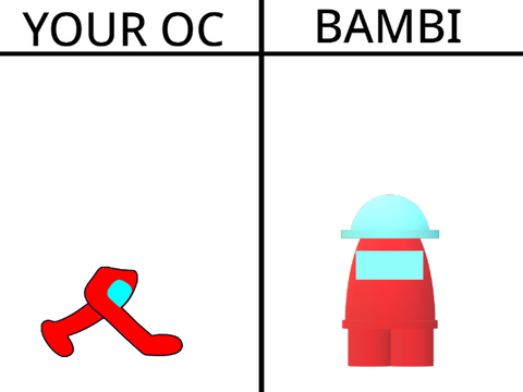 I will turn your OC into a Bambi remix remix-6