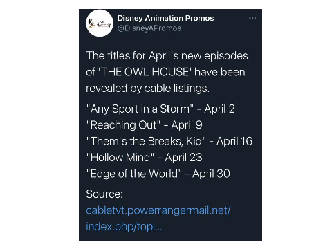APRIL EP TITLES!!!