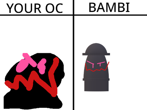 I will turn your OC into a Bambi remix remix-7