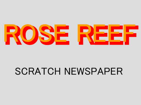 Scratch Newspaper | RoseReef