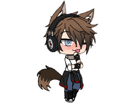 Blushing Wolf Boy
